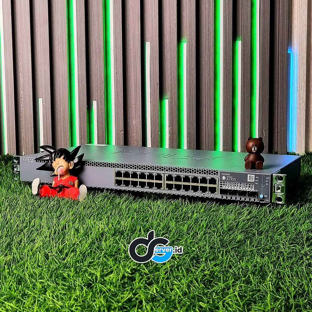 Juniper EX2300-24T 24-Port Gigabit Managed Switch Layer 3 Junos Enterprise Switch