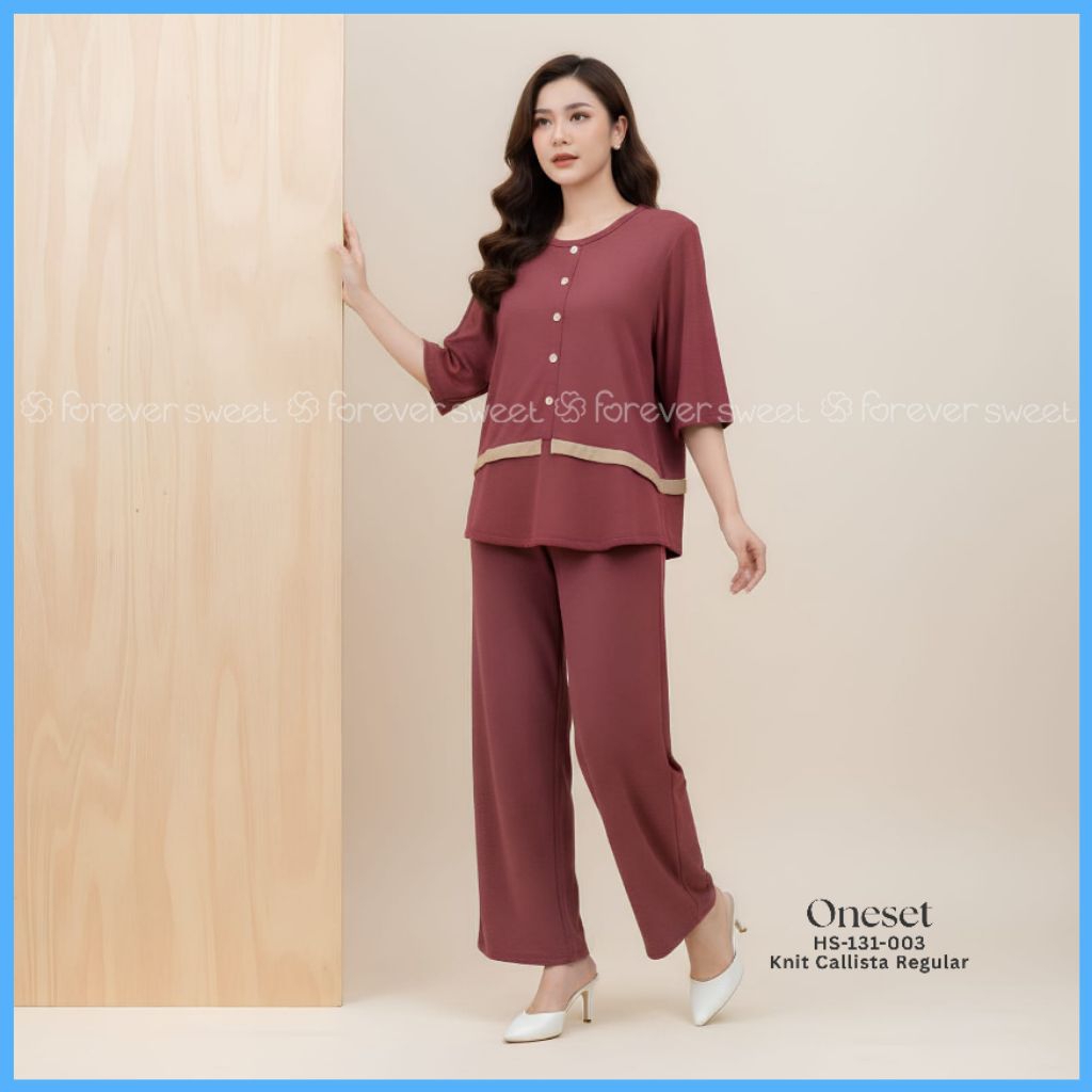 FOREVER SWEET ONE SET WANITA KNIT PREMIUM
