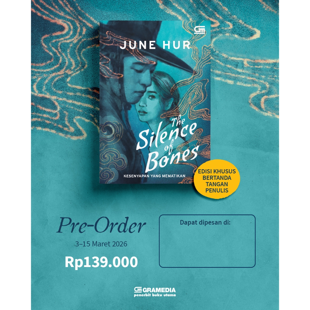 Novel The Silence of Bones - June Hur - Gramedia - Gratis Biaya Packing