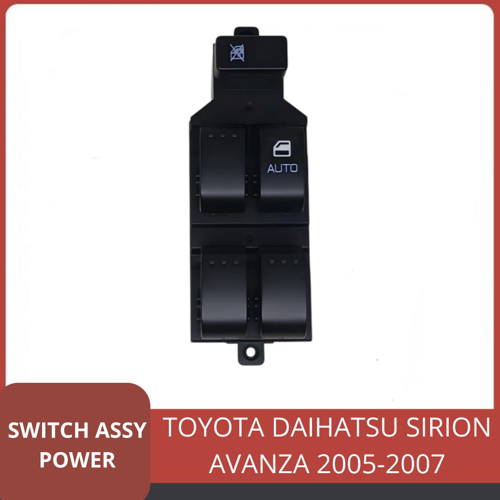 Power Window Master Switch For Toyota Daihatsu Sirion Avanza 2005-2007 84820-BZ010