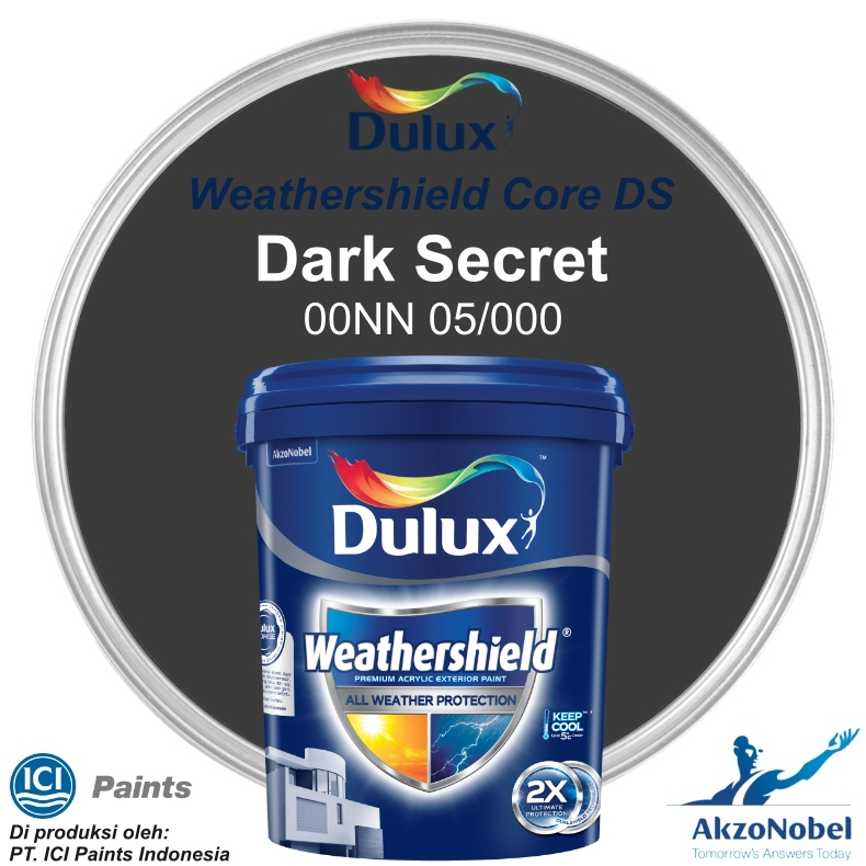 CAT DULUX WEATHERSHIELD CORE DS 20 LT - DARK SECRET 00NN 05/000