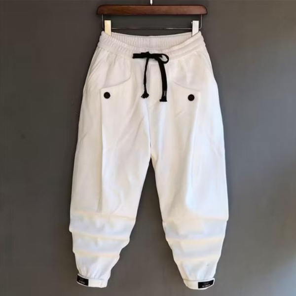 Celana Jogger Pria Wanita Celana Olahraga Jogger Pants Trendy Putih Polos Terbaru  JUMBO TERMURAH