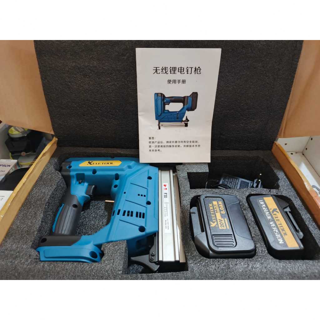 F30 Cordless Nailer kayu paku Mesin Paku Tembak Listrik paku tembak baterai paku listrik mesin