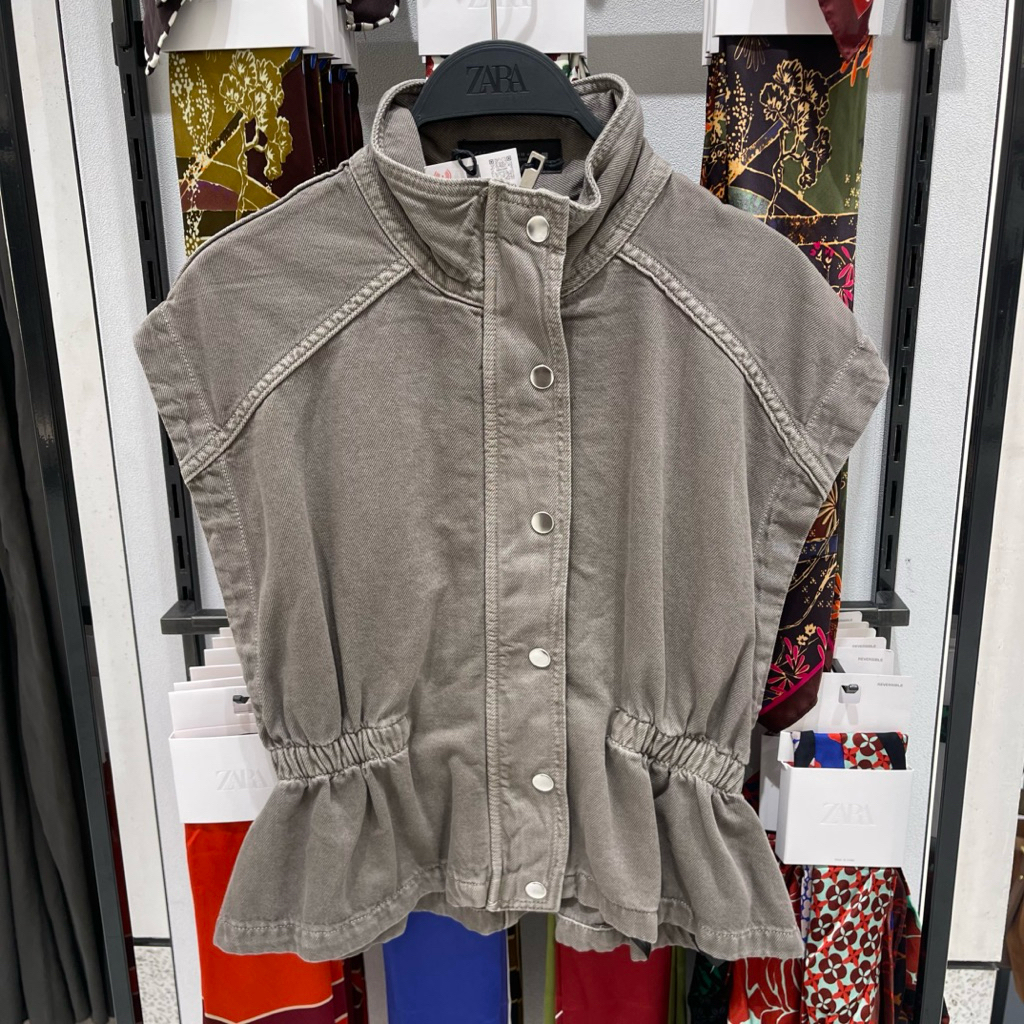 Blouse Denim ZARA Women Jastip (jasa titip)