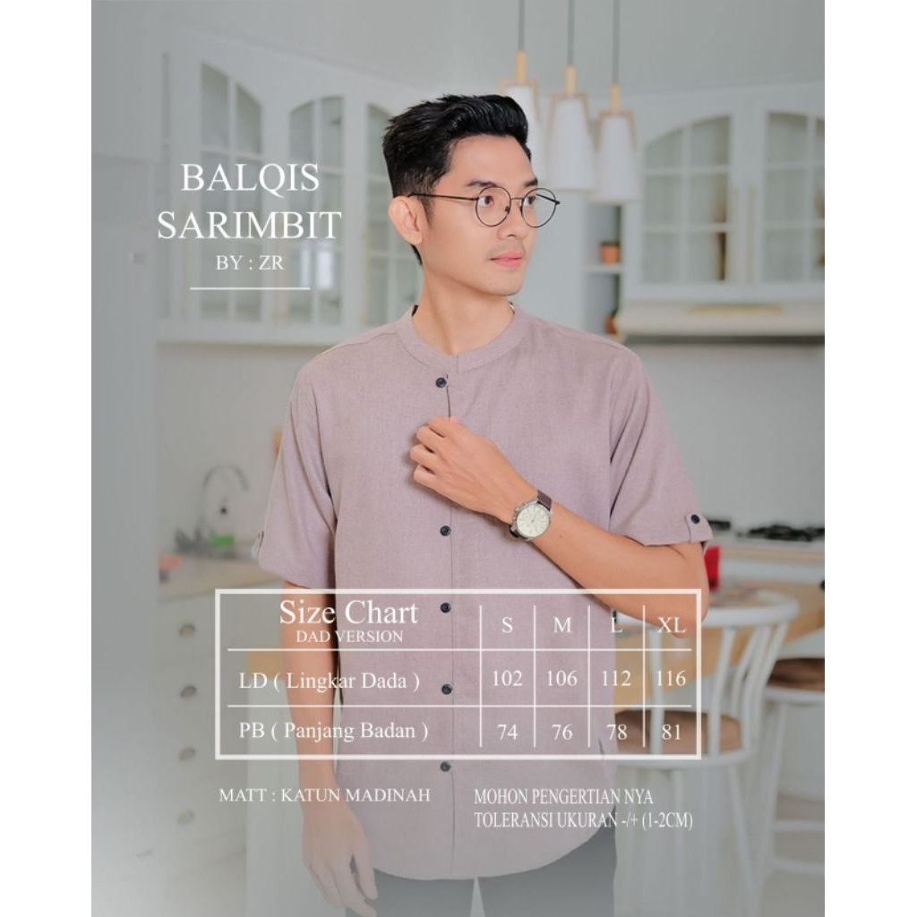 NEW  BALQIS SARIMBIT "DAD VERSION" BAHAN KATUN MADINAH SUPER ADEM PREMIUM DAN ELEGANT ORI BY ZR