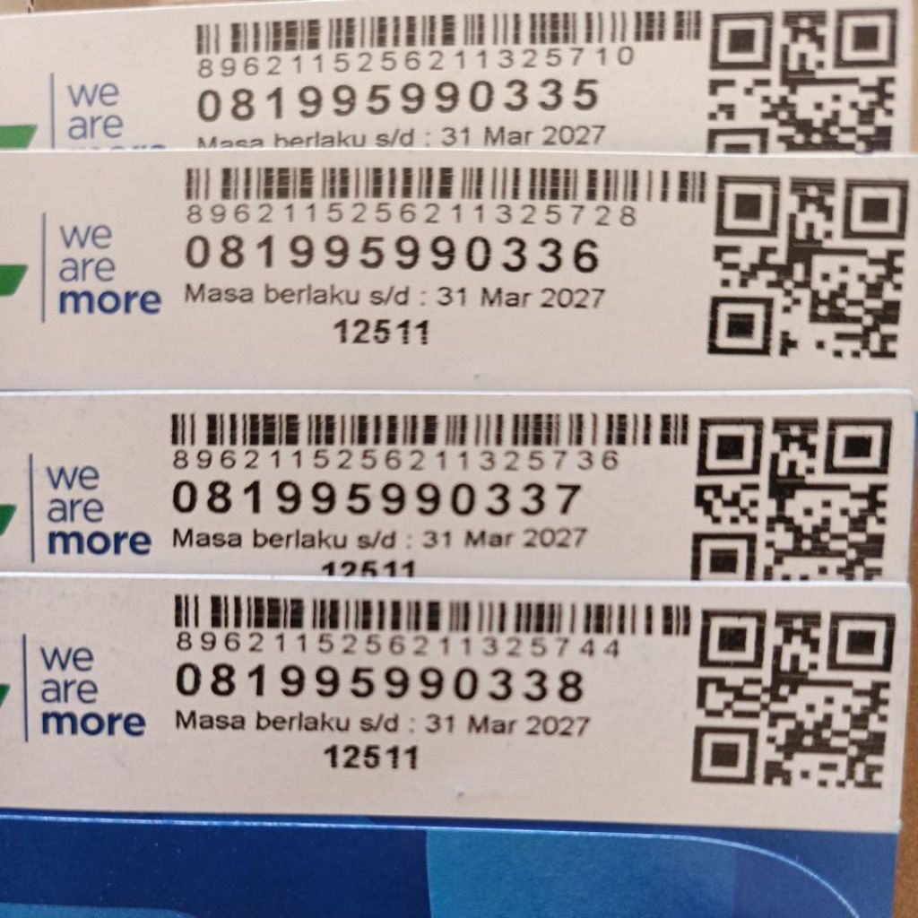 C )Nomor XL Pilihan kuota 3gb