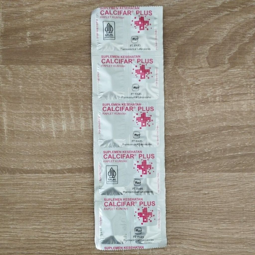 Calcifar Plus - Suplemen Vitamin Tulang