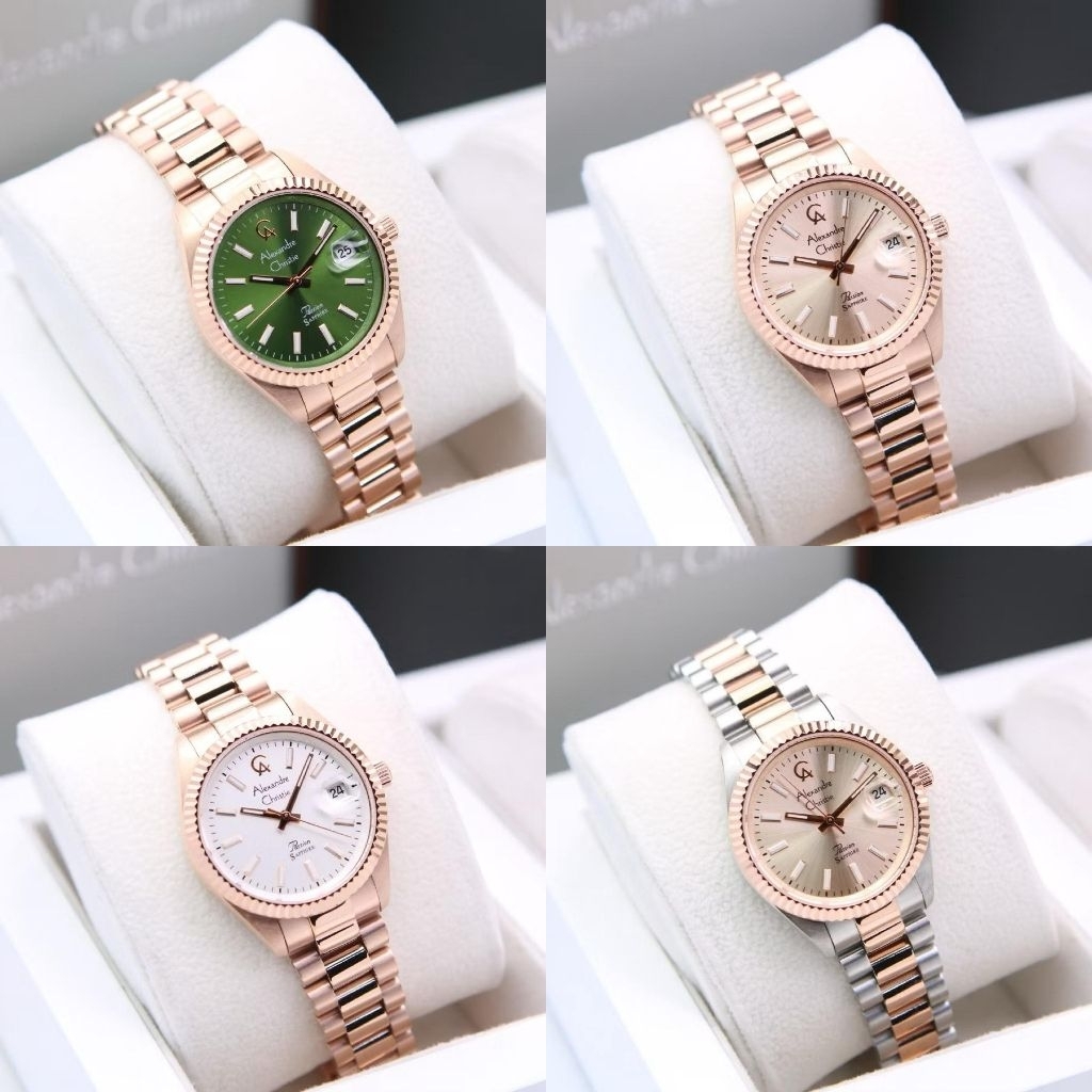 Jam Tangan Wanita Alexandre Christie 5016 AC5016 Kaca Sapphire Anti Gores [ORIGINAL]