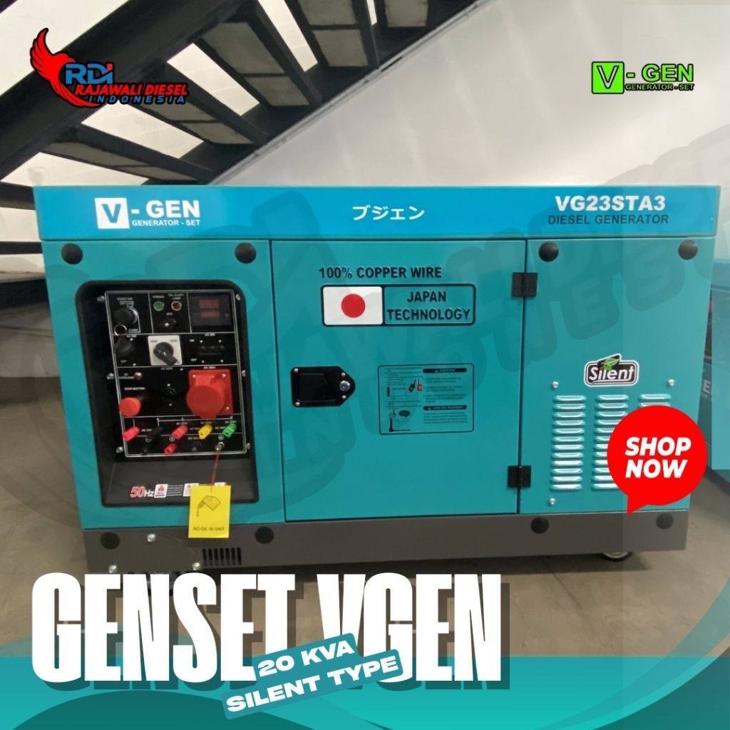 GENSET VGEN VG23 STA 20 KVA 16000 watt