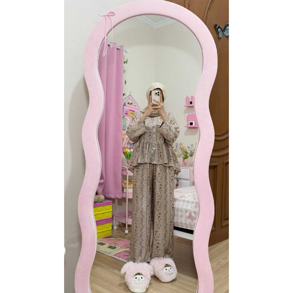 One set rayon premium moti lucu