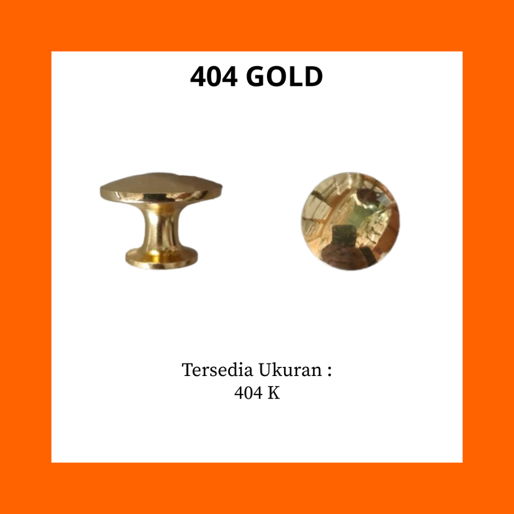 Handle 404 K GOLD | Handle Tarikan Laci | Tarikan Pintu Laci Minimalis