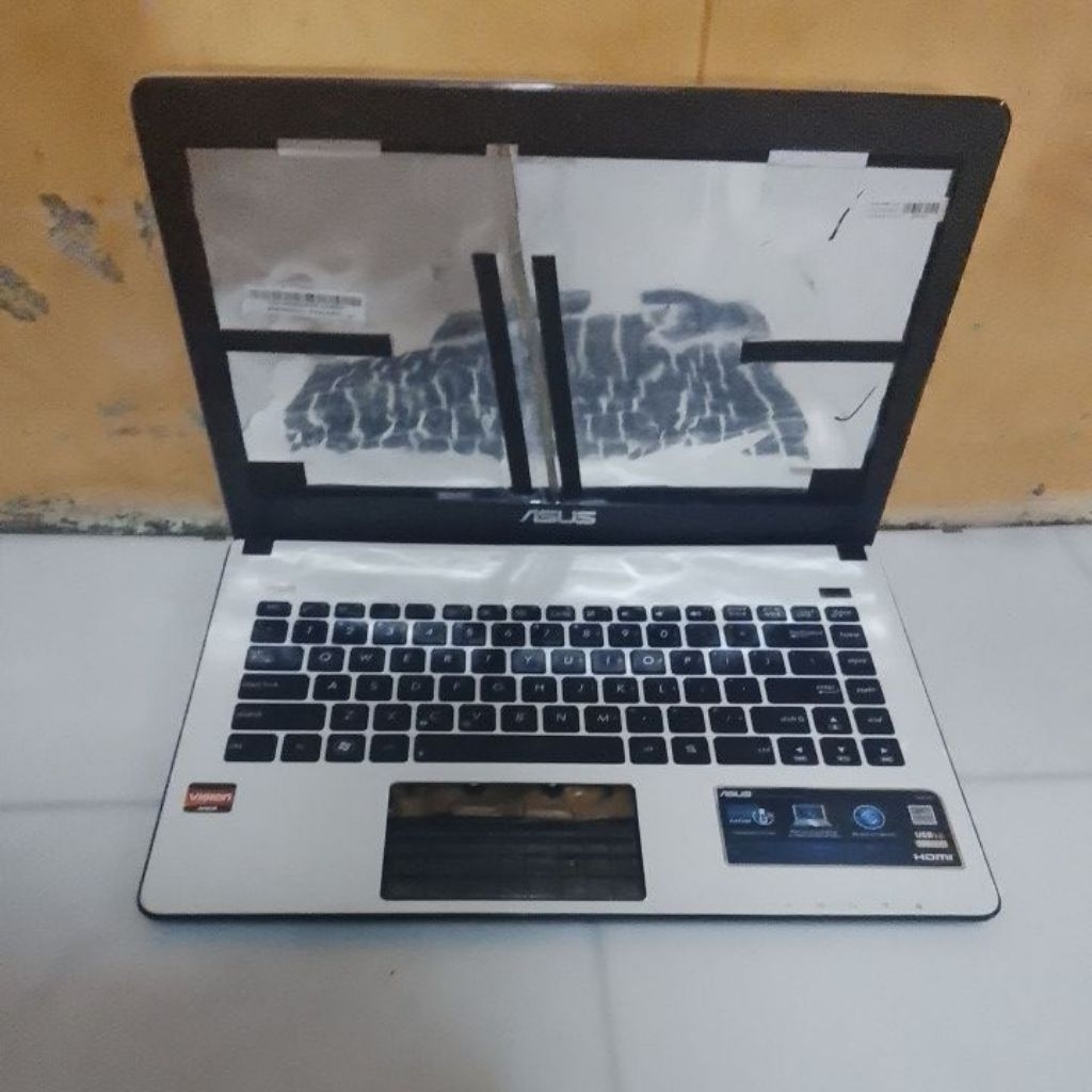 Casing laptop Asus X401U Fullset