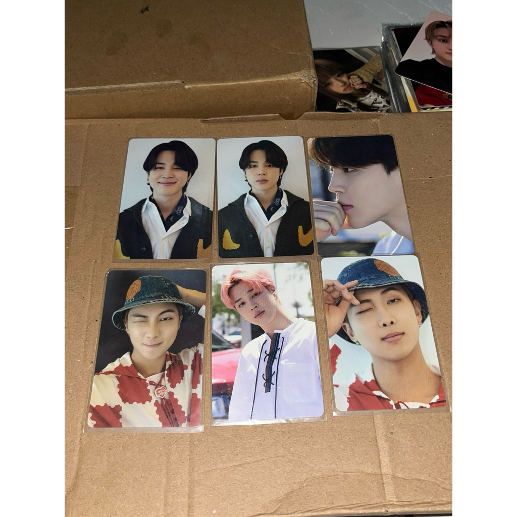 Photocard PC Dicon BTS Jimin Namjoon