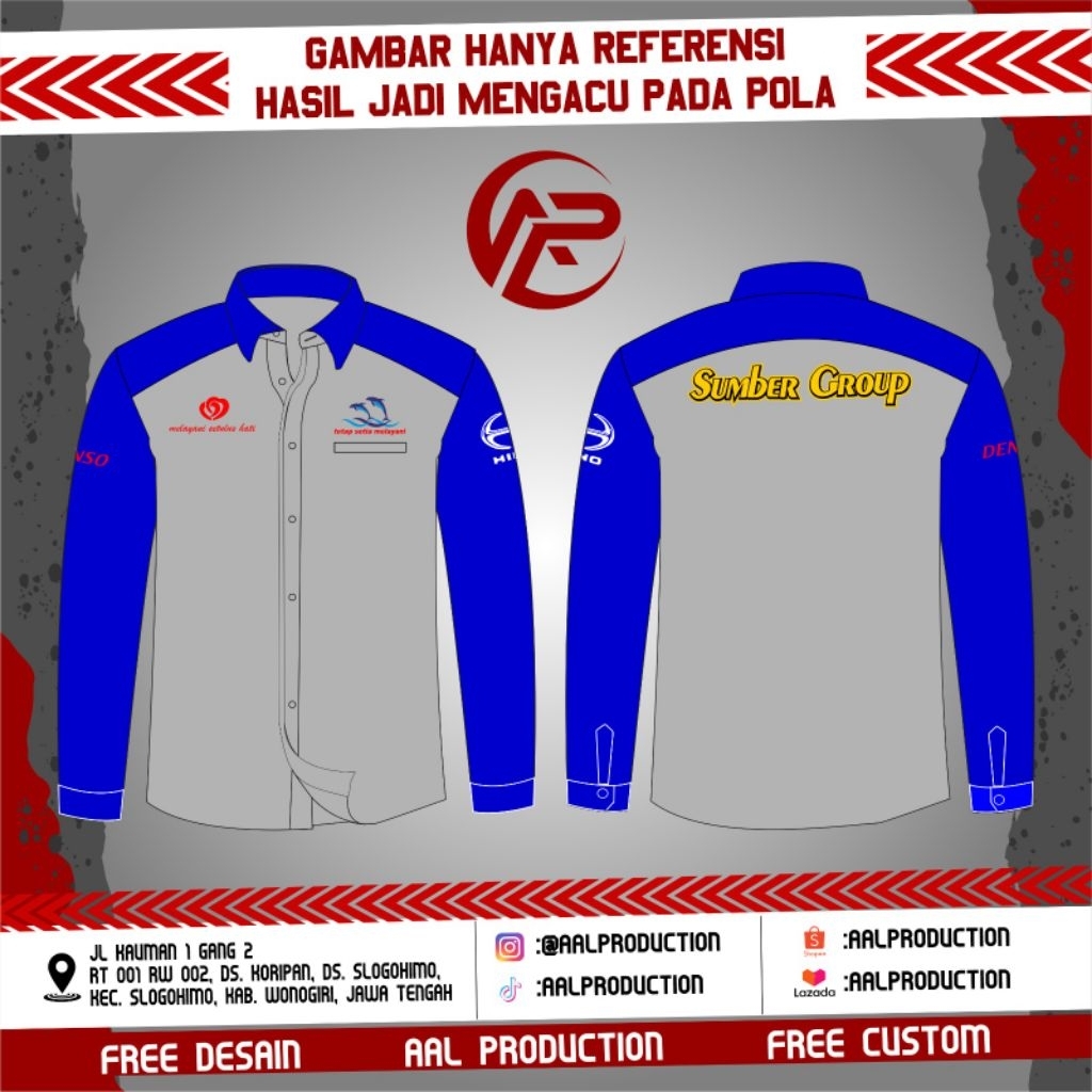 kemeja sumber group premium