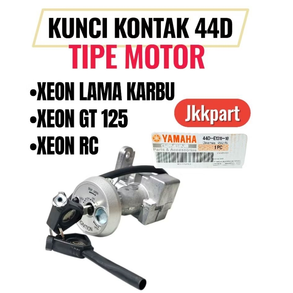 Kunci kontak set Xeon karbu Xeon GT 125 Xeon RC 44D