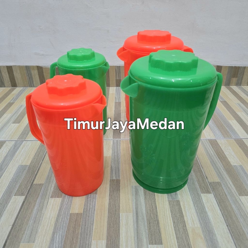 Eskan Plastik FLORAL JUMBO Water Jug Ceret Plastik GM