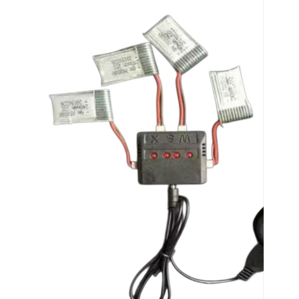 USB charger battery baterai lipo drone quadcopter 4 cell output