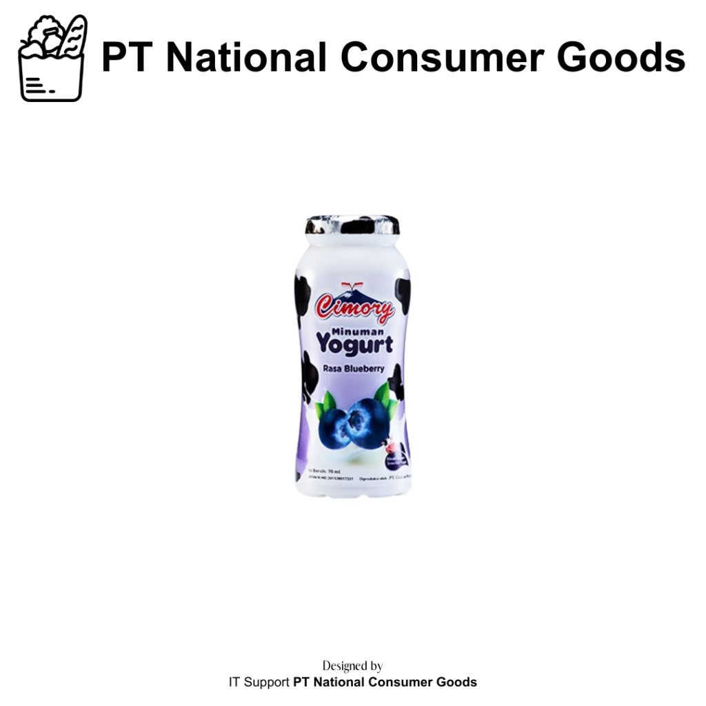 Cimory Yogurt Drink 65ml Rasa Strawberry Blueberry