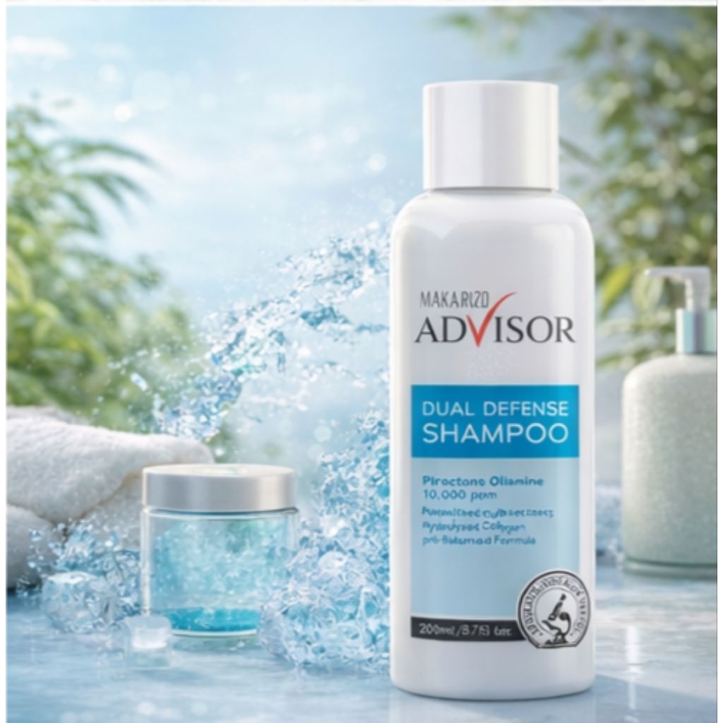 Makarizo Advisor CLINICAL SHAMPOO / Perawatan Rambut dan rambut rontok