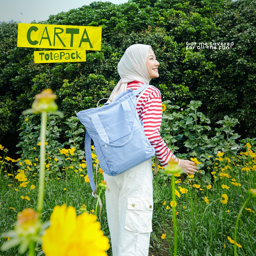 Tas Sekolah - Backpack Totepack Carta - Visval - Tas Ransel