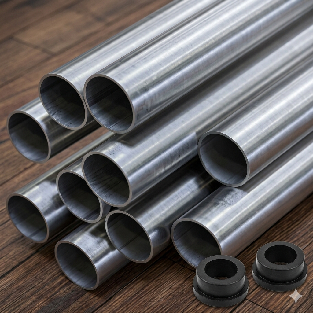 Pipa Besi Tiang Jemuran Baju Panjang 100cm / Pipa Besi tiang panjang galvanis