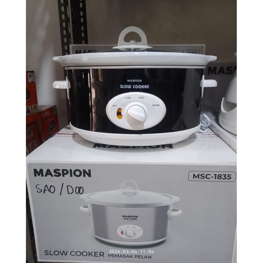 Maspion Slow Cooker MSC-1835 (3,5 liter)