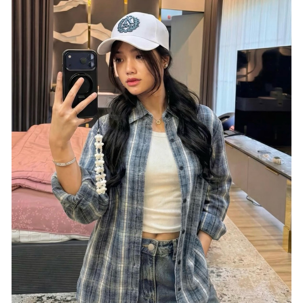 RUCAS “Marble Blue Flannel” / “RUCAS "Distressed Camo Flannel Grey" / RUCAS Two In One Sweater Navy 