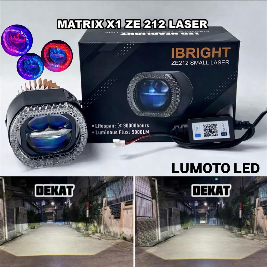 Biled matrix Ibright ZE 212 Small Laser - Projie Biled Matrix 2.5