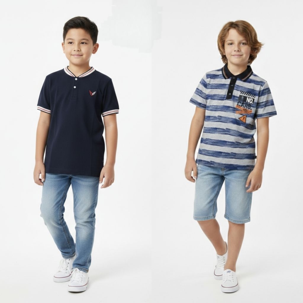 Cardinal Kids Kaos Polo Anak laki laki Polo Shirt CATL543 CATL545