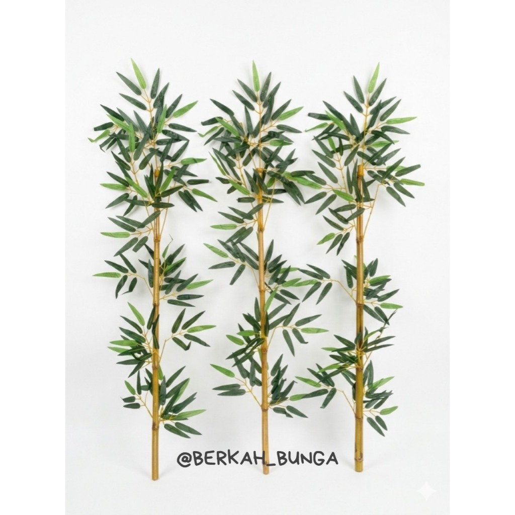 Batang Bambu 110cm/Bunga batang bambu ulir plastik hias artificial Hias Plastik dekorasi rumah