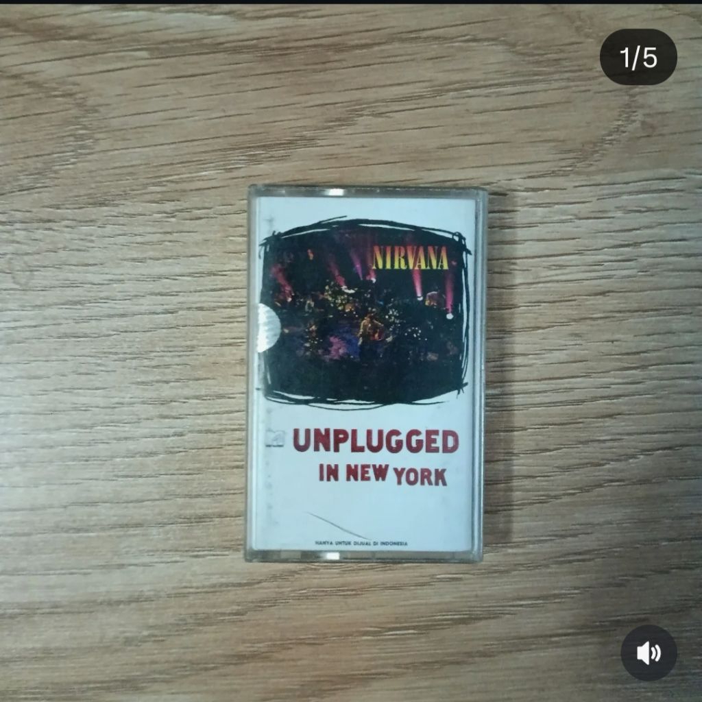 kaset pita nirvana - unplugged
