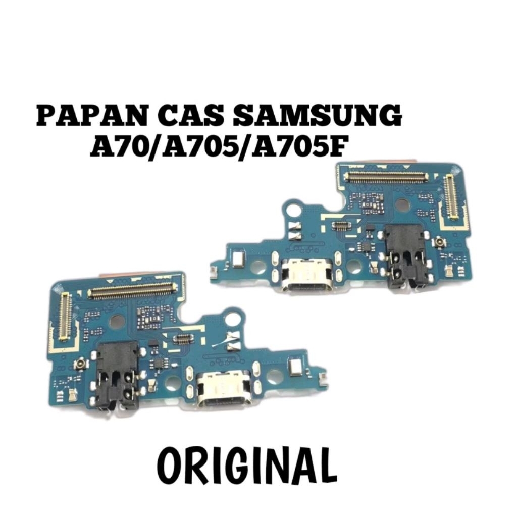 Papan cas samsung A70 / samsung A705 / A705f original konektor charger board cas pengganti