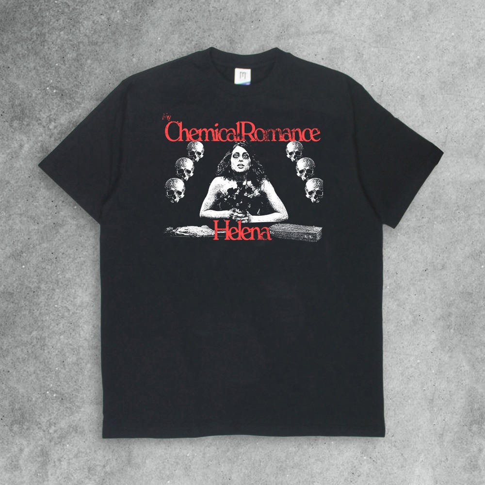 Kaos Band My Chemical Romance Helena Tshirt Mercandise