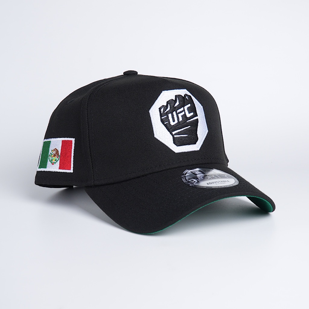 topi new era original ufc glove mexico black
