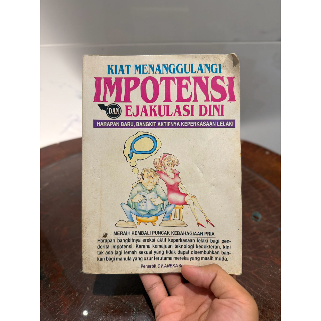Buku Kesehatan Pria Dewasa | Mengatasi Masalah Vitalitas & Ejakulasi Dini