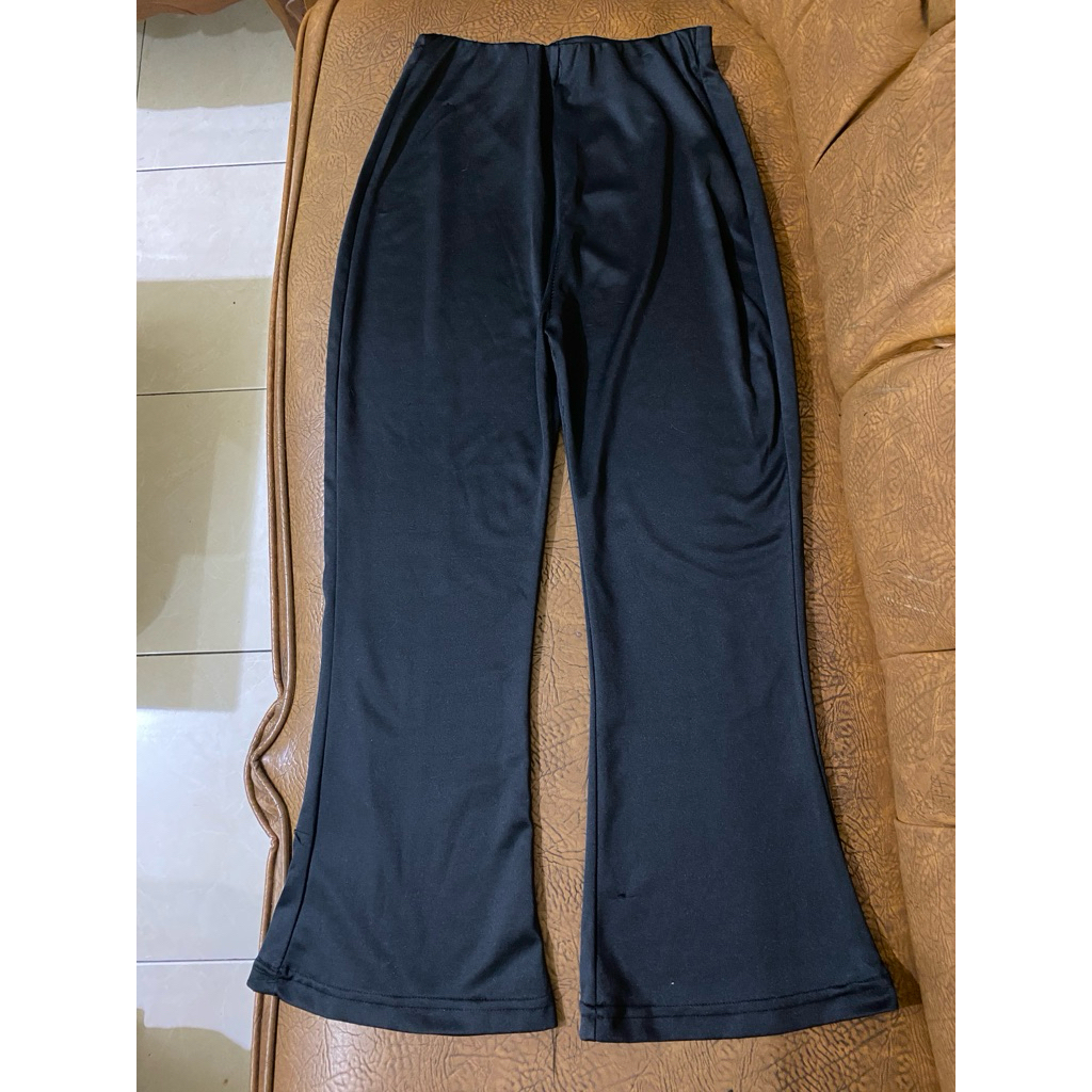 celana cb kain warna hitam