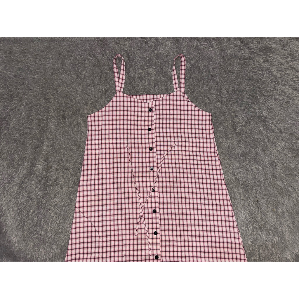 Dress Kotak Pink