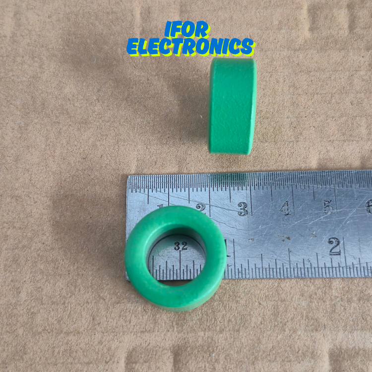 CORE FERIT 22MM HIJAU 22x14x10 GDT TRAFO SMPS POWER SUPPLY EMI FILTER