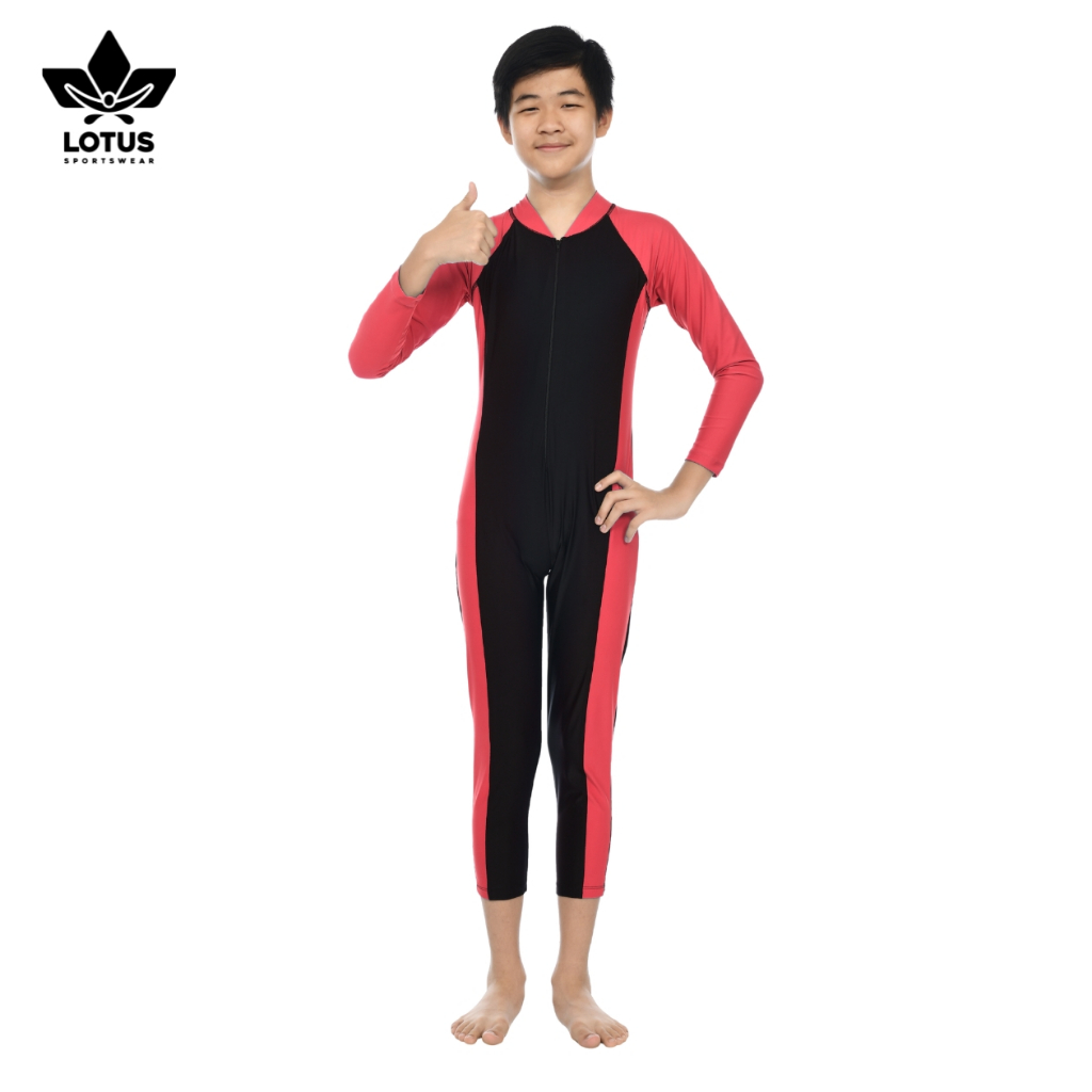 Baju Renang Selam Panjang Laki-laki Anak Dan Remaja Tanggung