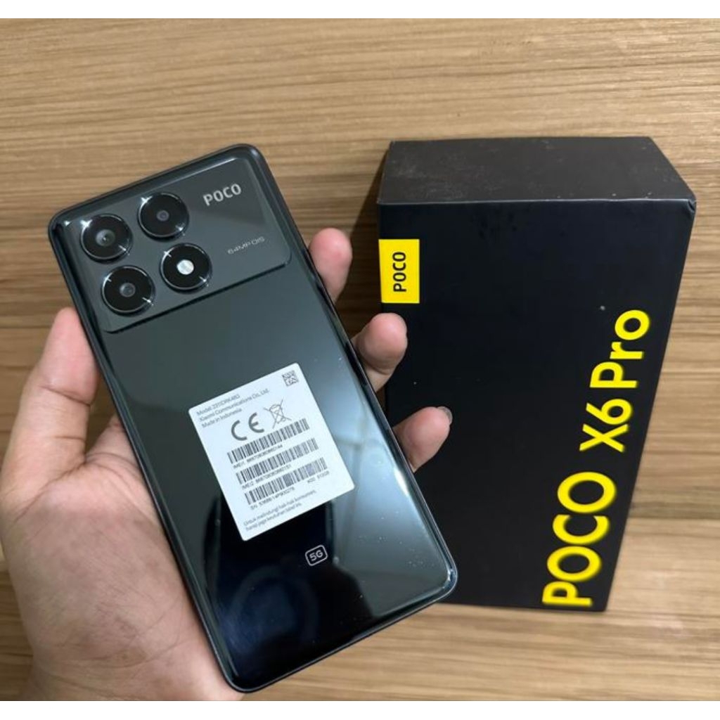 POCO X6 PRO 5G RAM 12/512GB FULLSET SECOND