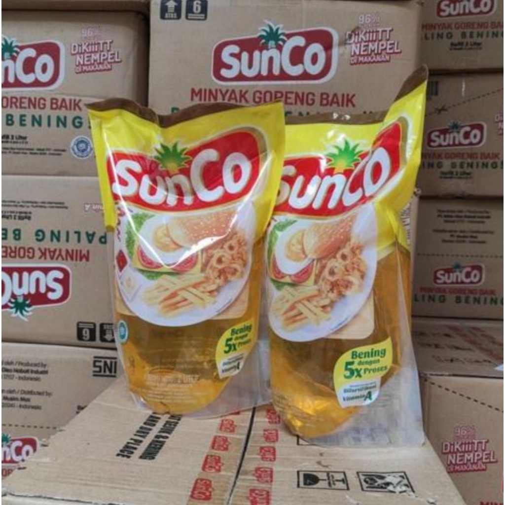 MINYAK GORENG SUNCO 2 LITER 1 DUS PROMO TERMURAH