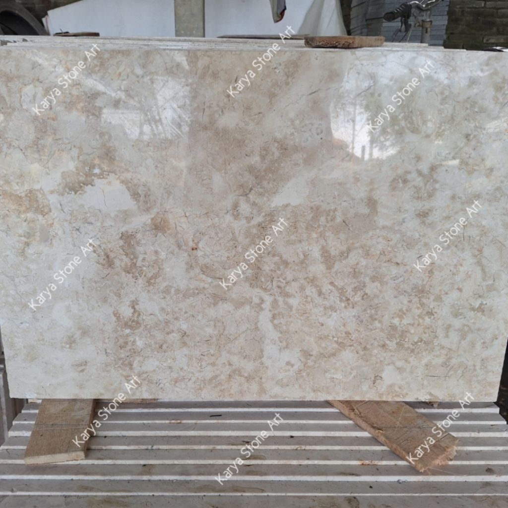 Lantai Marmer Cream Tulungagung 40x60cm
