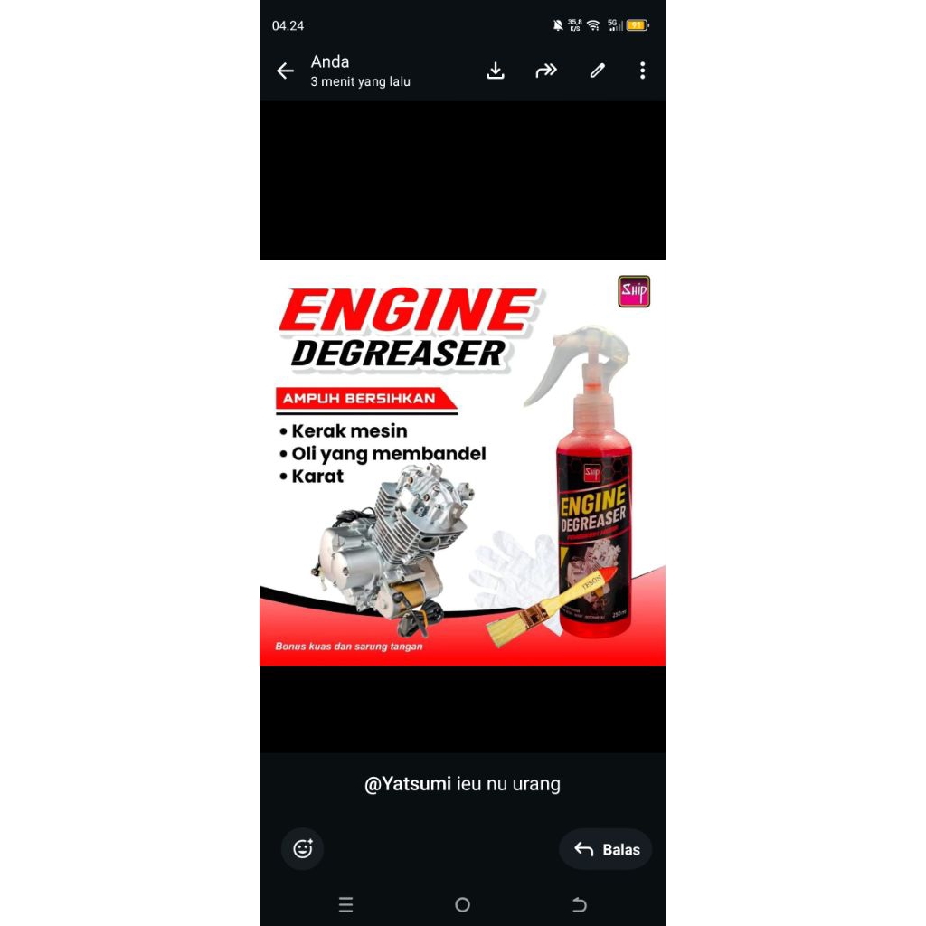 EngineDegreaser