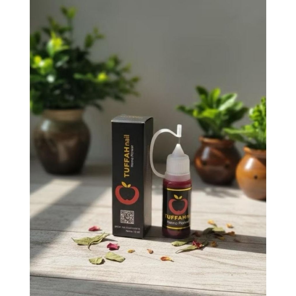 TUFFAH NAIL HENNA BOTOL JARUM