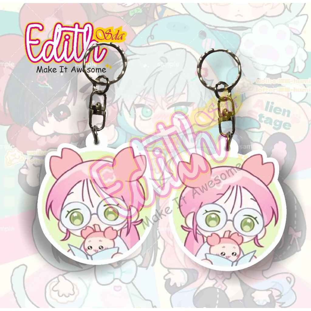 [BUKAN PO] Gantungan Kunci Alien Stage / Keychain Alien Stage