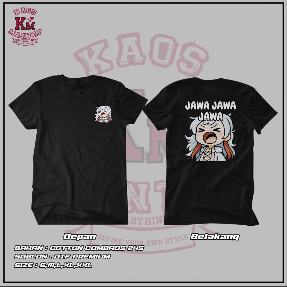 Kaos Emote Jawa kaos vtuber hololive