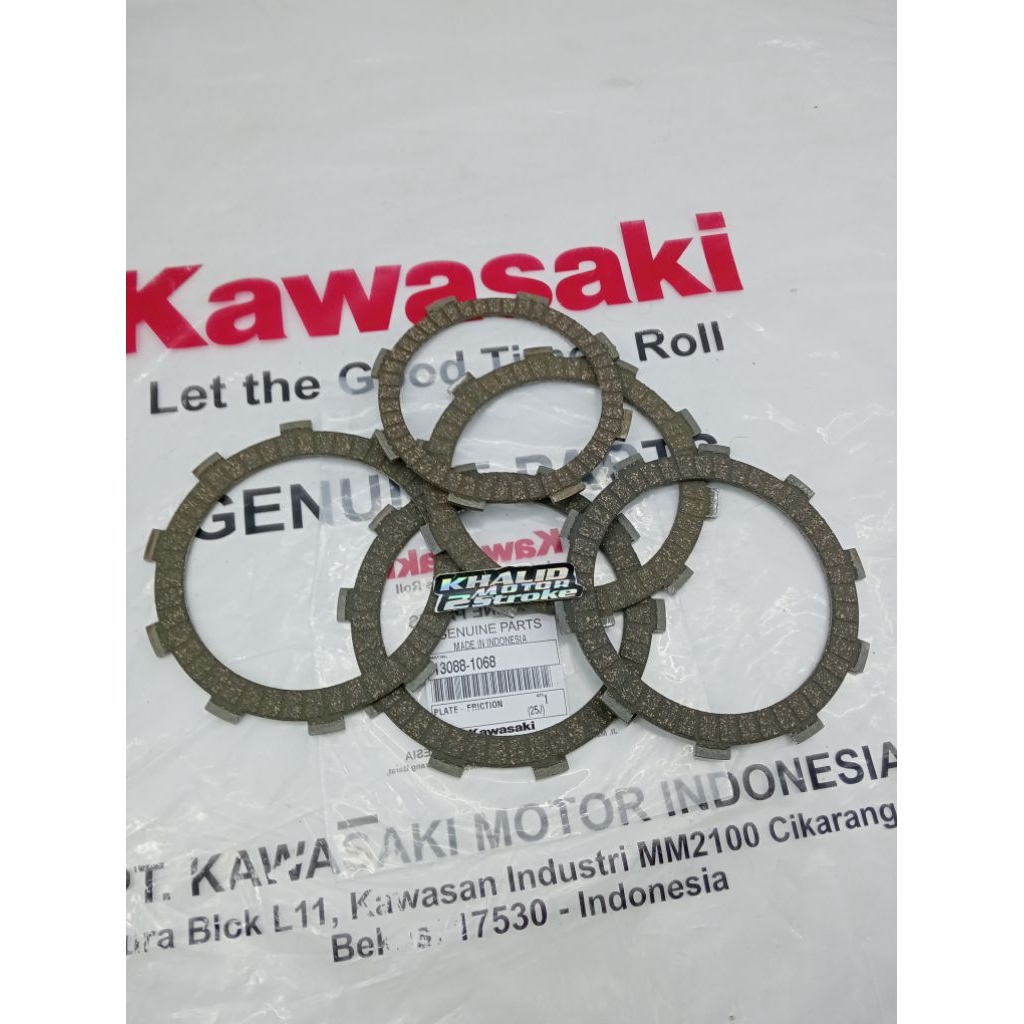 PLAT KAMPAS KUPLING W 175 ORIGINAL KAWASAKI 13088-1068