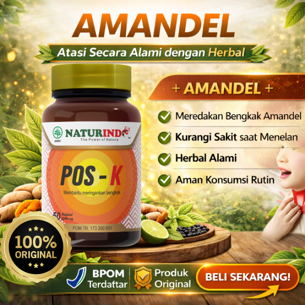 Obat Herbal Amandel Pos K Naturindo