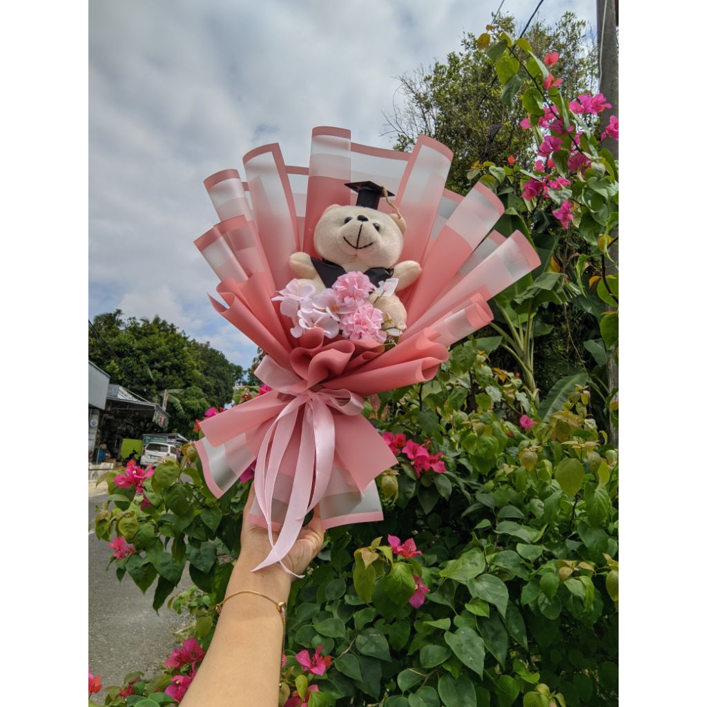 Buket bunga mawar hitam artificial | buket bunga ultah | buket bunga wisuda | mawar hitam premium|bu