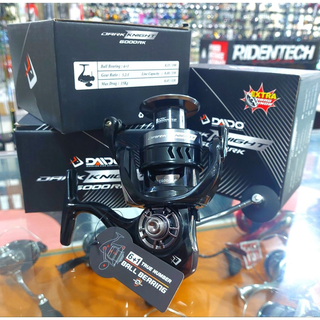 Reel Daido Dark Knight 6000RK Spinning Power Handle